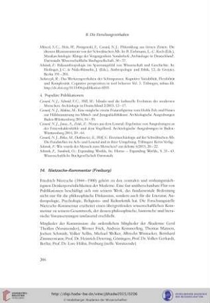 14. Nietzsche-Kommentar (Freiburg)