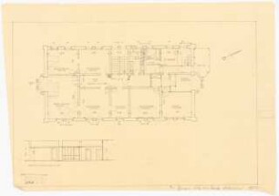 Evangelisches Diakonissenkrankenhaus Bethanien, Berlin-Kreuzberg Umbau. Seminargebäude: Grundriss 1:100