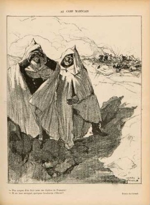 Au camp marocain
