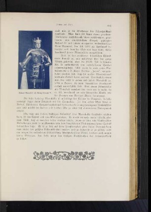 Richard Mansfield als König Heinrich V.