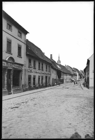Mügeln. Grimmaische Straße
