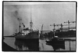 Arnfried (1911), Frachtschiff, Hamburg-Bremer Afrika Linie, Bremen, Bau-Nr. 176