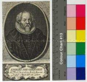 Porträt des lutherischen Theologen Johann Gerhard