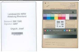 Entnazifizierung Josef Ungruh , geb. 20.01.1904 (Schneider)