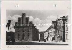 Parchim, Alter Markt und Rathaus