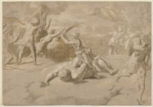David enthauptet Goliath