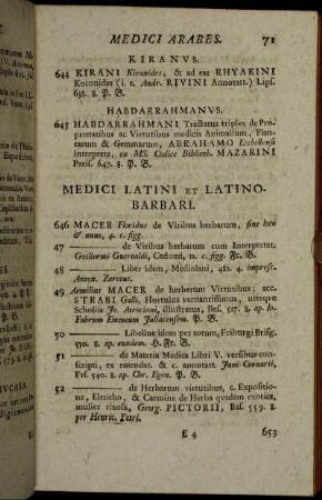 Medici Latini et Latino-Barbari.