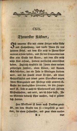 Gellerts sämmtliche Schriften, 6. Gellerts Briefe