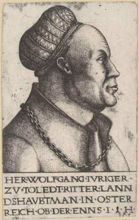 Bildnis Jörger, Wolfgang IV., Landeshauptmann in Österreich ob der Enns