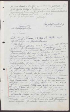Vernehmung des Zeugen Josef Kraus, Hilfsaufseher in Stadelheim, über die Zustände bei der Überstellung von Landauer ins Zuchthaus Stadelheim und die Erschießung desselben