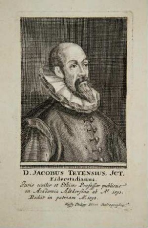 Bildnis von Jakob Tetens