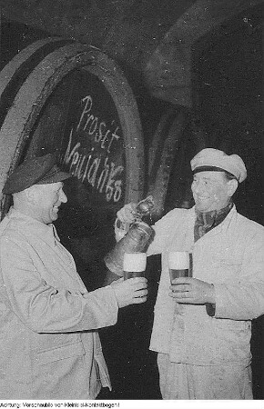 Brauerei, 1957/58