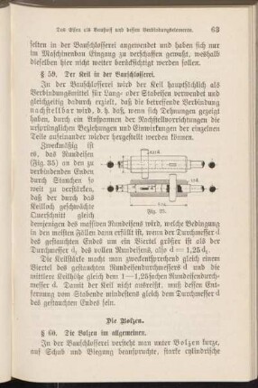 Die Bolzen.