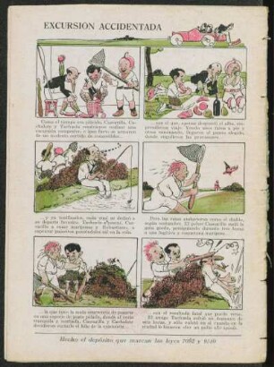 Excursión accidentada - [Cómic]