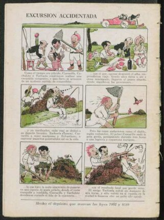 Excursión accidentada - [Cómic]