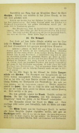 16. Die Altmark