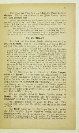 16. Die Altmark
