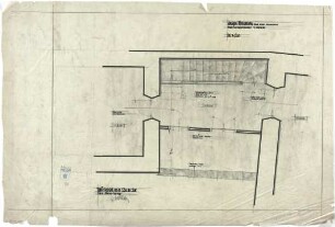 Bestelmeyer, German; Neuburg an der Donau (Bayern); Ev. Kirche - Zwischenbau, 1. Stock (Grundriss)