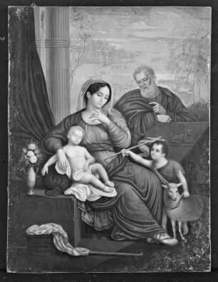 Heilige Familie und Johannesknabe