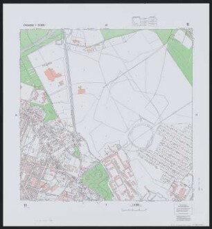 11 : Gemarkungen Dresden Hellerberge, Pieschen, Trachenberge, Neustadt, Wilschdorf, Hellerau, 1997 : 11 : Gemarkungen Dresden Hellerberge, Pieschen, Trachenberge, Neustadt, Wilschdorf, Hellerau. - 15. Aufl. - [Dresden] : Stadtvermessungsamt , 1997. - 1 Kt. : mehrfarb.