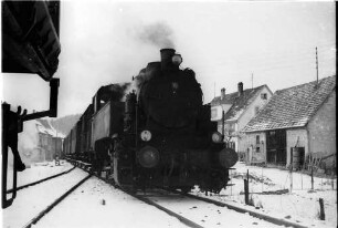Neufra, Dampflok 16, Zug 305