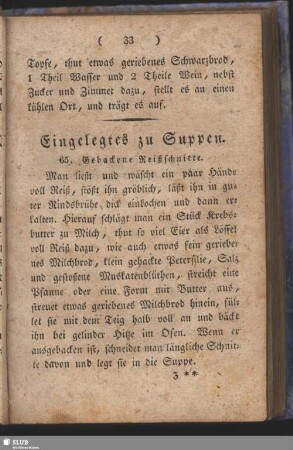 Eingelegtes zu Suppen