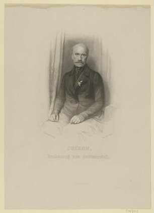 Bildnis des Johann Erzherzog von Oesterreich