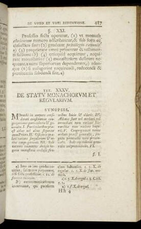 Tit. XXXV. De Statu Monachorum Et Regularium. - Tit. L. Ne Clerici Vel Monachi Secularibus Negotiis Se Immisceant.