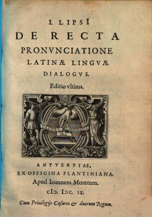 De recta pronunciatione latinae linguae dialogus