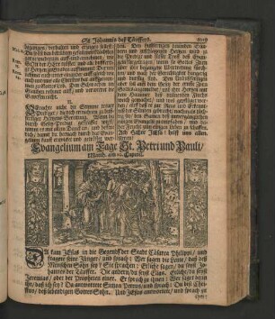 [Evangelium am Tage St. Petri und Pauli. - Evangelium am Tage aller Heiligen.]