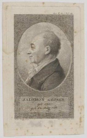 Bildnis des Salomon Gesner