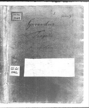 Gerardus Avesnatium Princeps Tragoedia - BSB Clm 2142