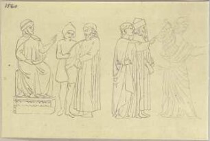 Elfenbeinarbeiten - Christus vor Herodes