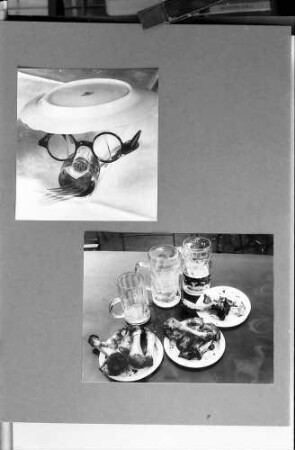 Freiburg: Schwarzes Kloster; Ausstellung: Mahlzeit, im Krieg, Danach