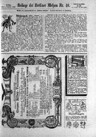 Beilage der Berliner Wespen Nr. 40