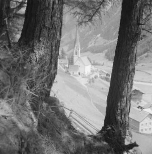 Blick auf Sölden