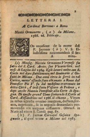 Raccolta di lettere inedite