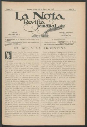 El sol y la Argentina