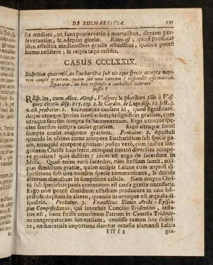 595-605, Casus CCCLXXIX - CCCLXXXII