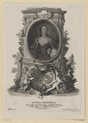 Bildnis der Sophia Frederica