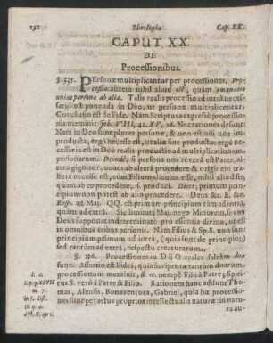Caput XX. De Processionibus.