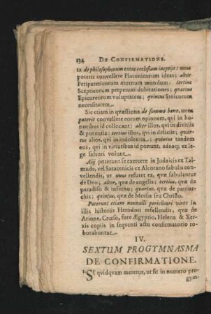 Sextum Progymnasma. De Confirmatione.