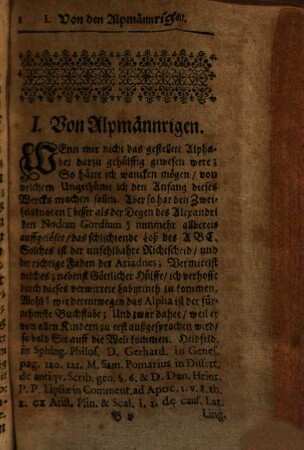 Anthropodemus Plutonicus. Das ist, Eine Neue Welt-beschreibung Von allerley Wunderbahren Menschen : Als da seyn, Die 1. Alpmännergen, Schröteln, Nachtmähren. 2. Bergmännerlein, Wichtelin, Unter-Irrdische. 3. Chymische Menschen, Wettermännlein. ... 22. Zwerge, Dümeken, [1]