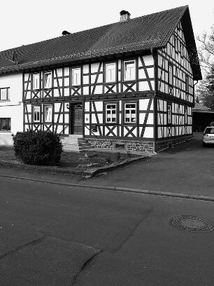 Fachwerkwohnhaus; Herbstein, Zum Gallberg 3