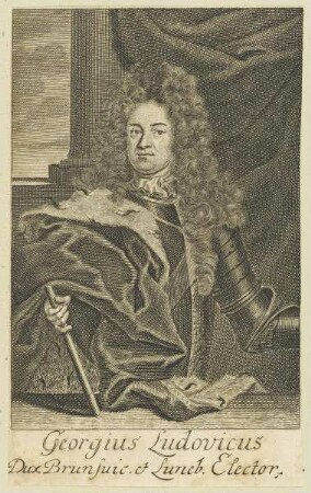Bildnis des Georgius Ludovicus Dux Brunsuic. et Luneb. Elector