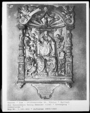 Epitaph des Kanonikers Georg Heseler (gestorben 1545)
