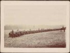 Infanterie in Deckung.