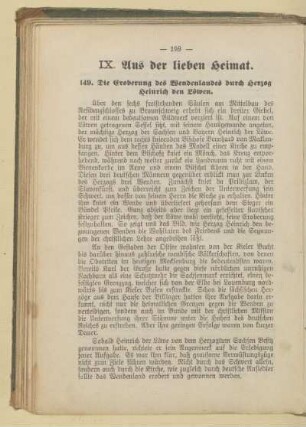 IX. Aus der lieben Heimat