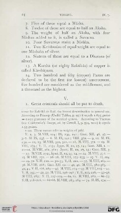 V. Criminal and civil law … VIII. Witnesses