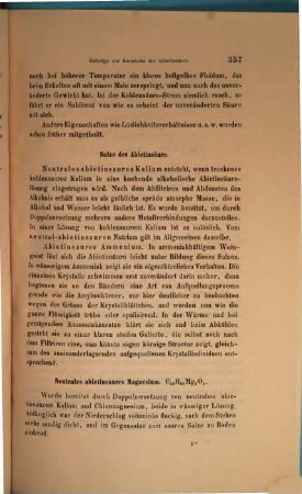 Beiträge zur Kenntniss der Abietinsäure : vorgelegt in der Sitzung vom 22. October 1863